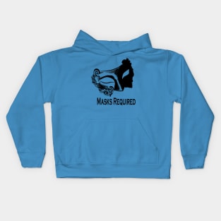 Masks Required Kids Hoodie